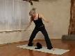 Yoga yaparken kedi faciası