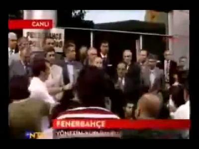 Aziz Y�ld�r�m'�n mikrofonla imtihan�