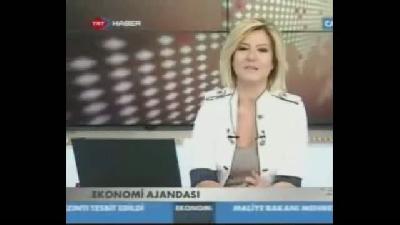 TRT spikerinin 'son dakika' kazas�