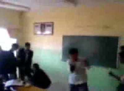 s�n�fta e�lence fena bitti